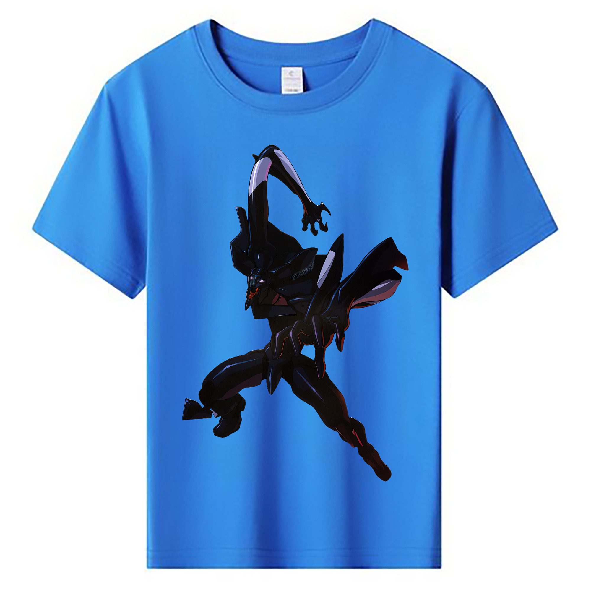 （画像用） EVA 新世紀エヴァンゲリオン 綿100％キッズTシャツ（フロントプリント）